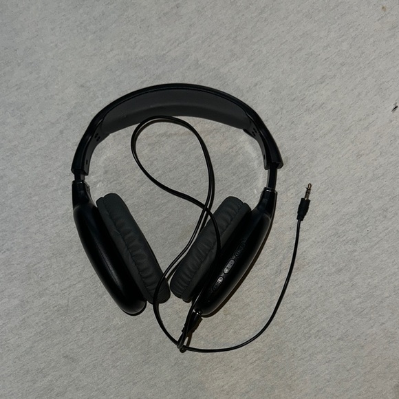 Black Headphones.